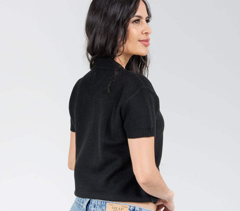 Blusa Polo Axspen Tejida BDZ05