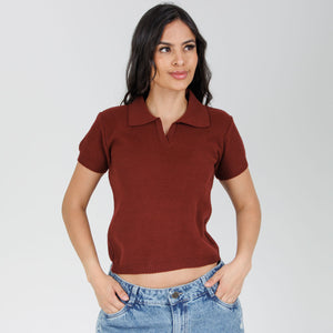 Blusa Polo Axspen Tejida BDZ05