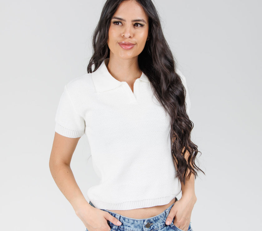 Blusa Polo Axspen Tejida BDZ05