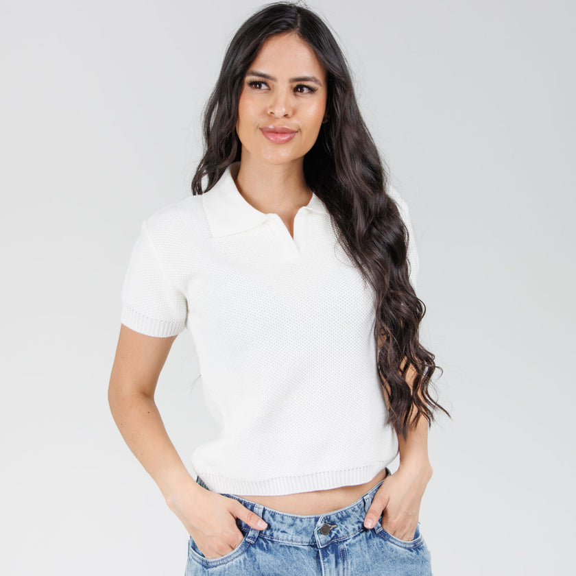 Blusa Polo Axspen Tejida BDZ05