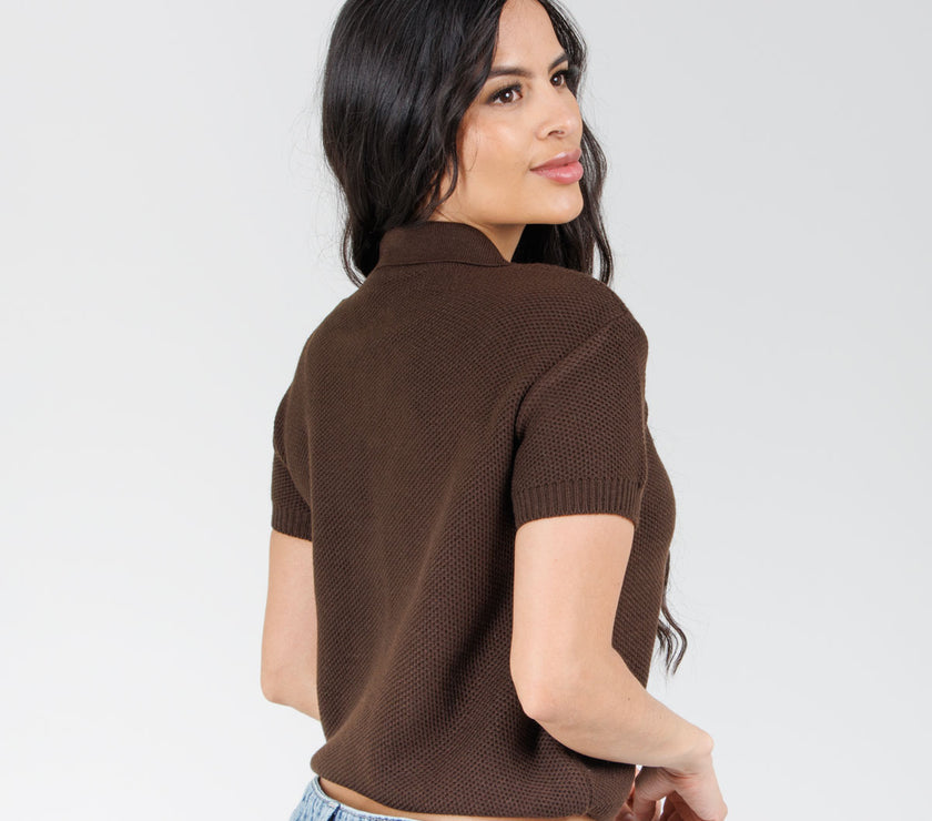 Blusa Polo Axspen Tejida BDZ05