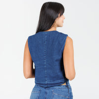 Chaleco Denim  B1843