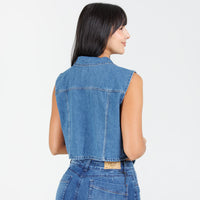 Chaleco Denim  B1917