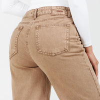 Jean Wide Leg Camel Ax-3013 Rigido