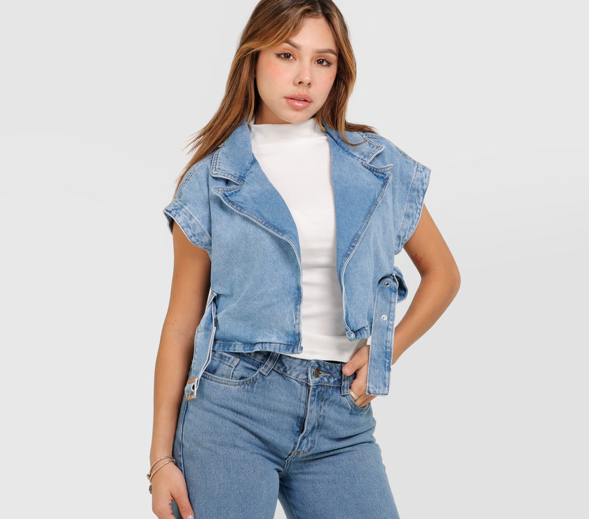 Chaleco Denim B1804