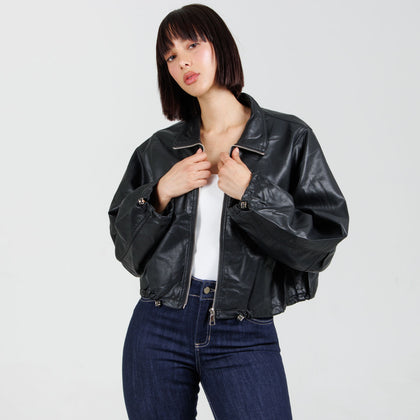 Chaqueta Efecto Piel PT090