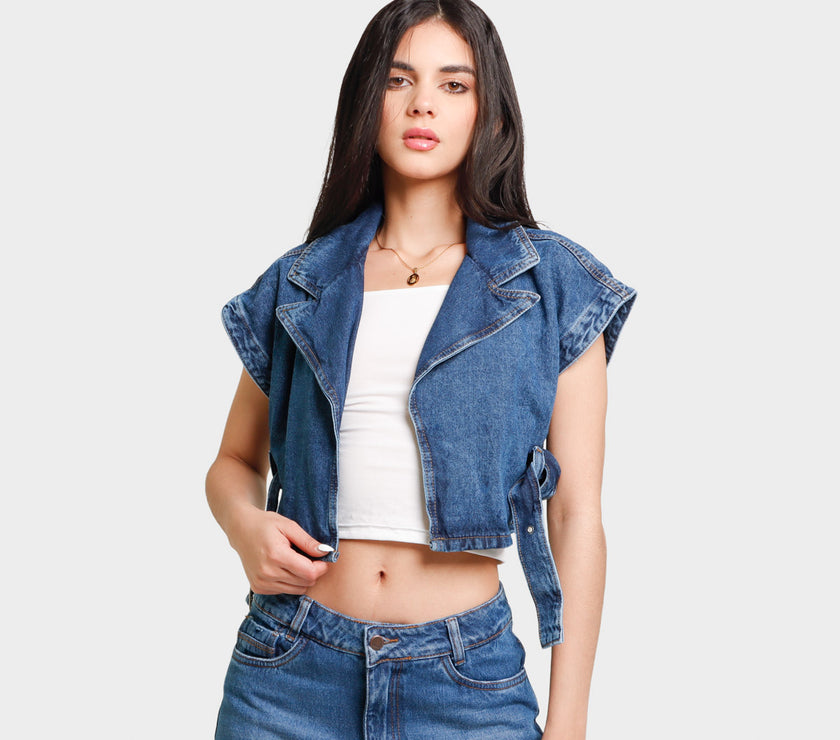 Chaleco Denim B1804