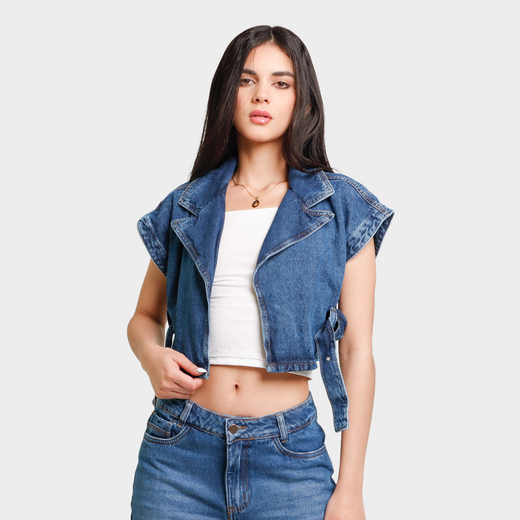 Chaleco Denim B1804