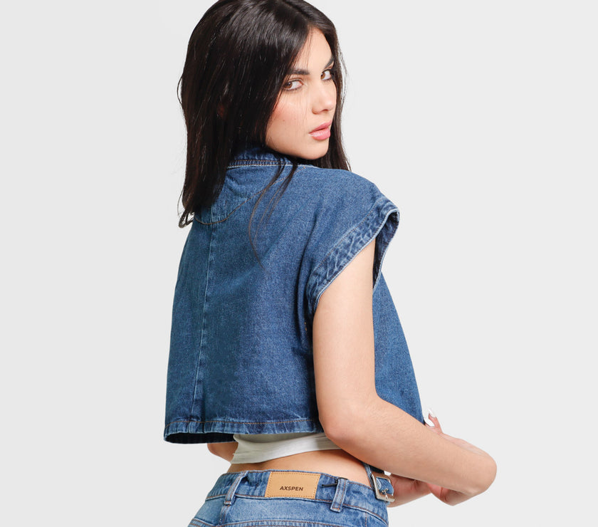 Chaleco Denim B1804