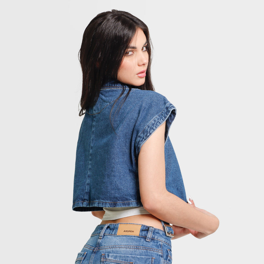 Chaleco Denim B1804