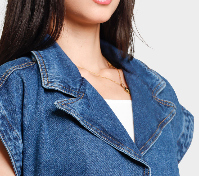 Chaleco Denim B1804