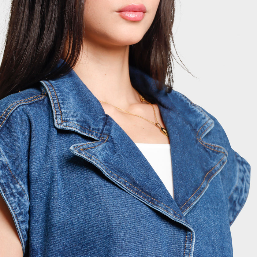 Chaleco Denim B1804