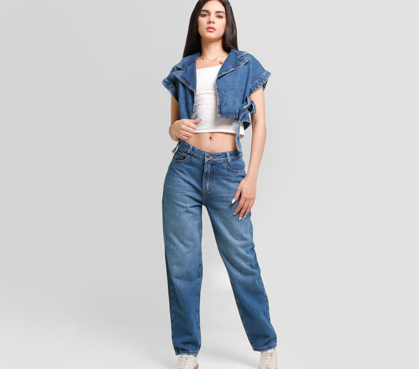 Chaleco Denim B1804