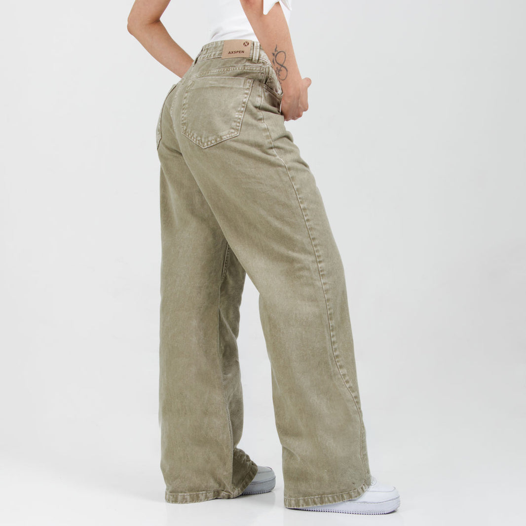 Jean Wide Leg Ax-3000  Rigido