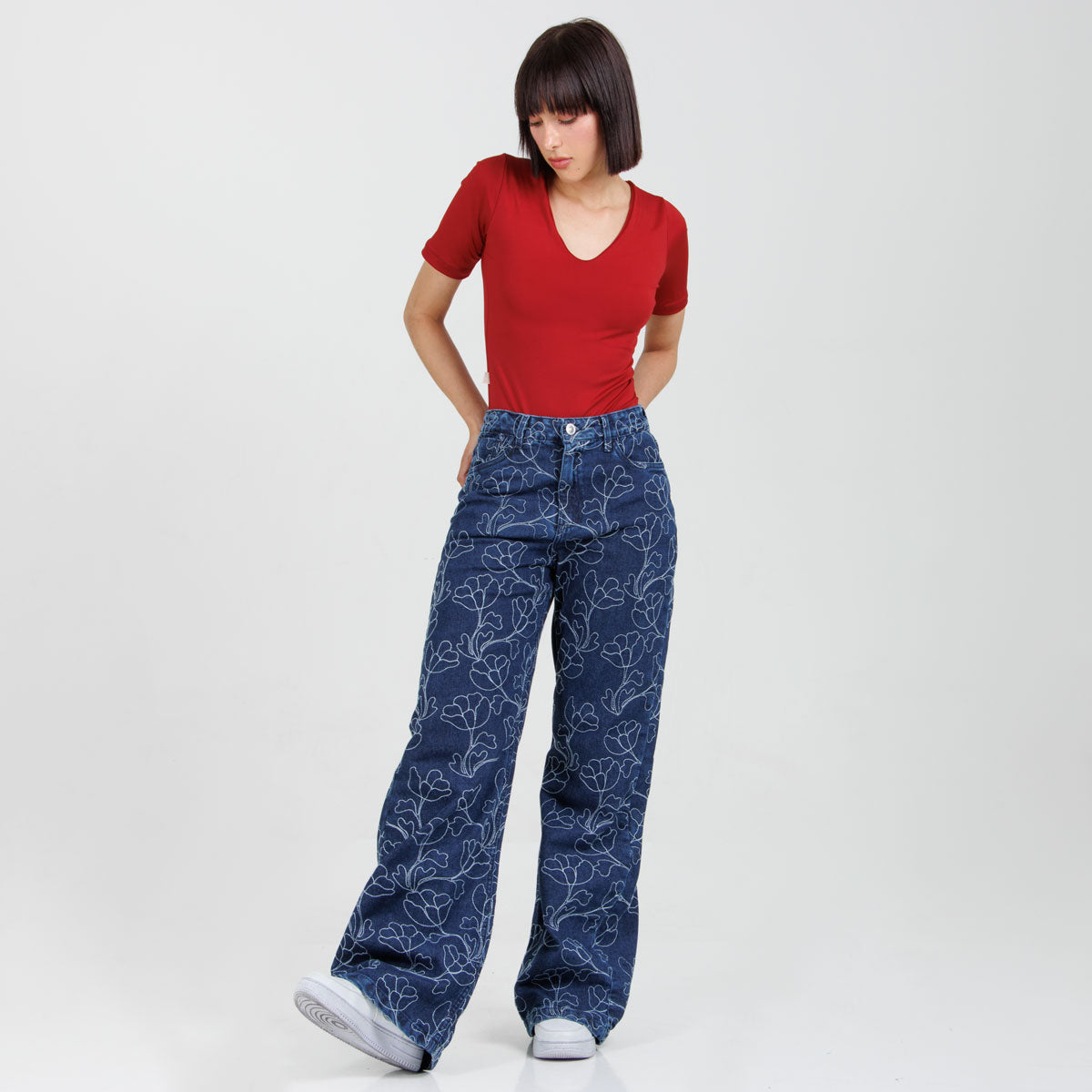 Jean Axspen Wide Leg  Ax-3068