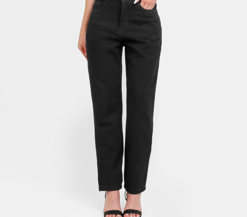 Jean Axspen Mom Fit Ax-2703 Negro
