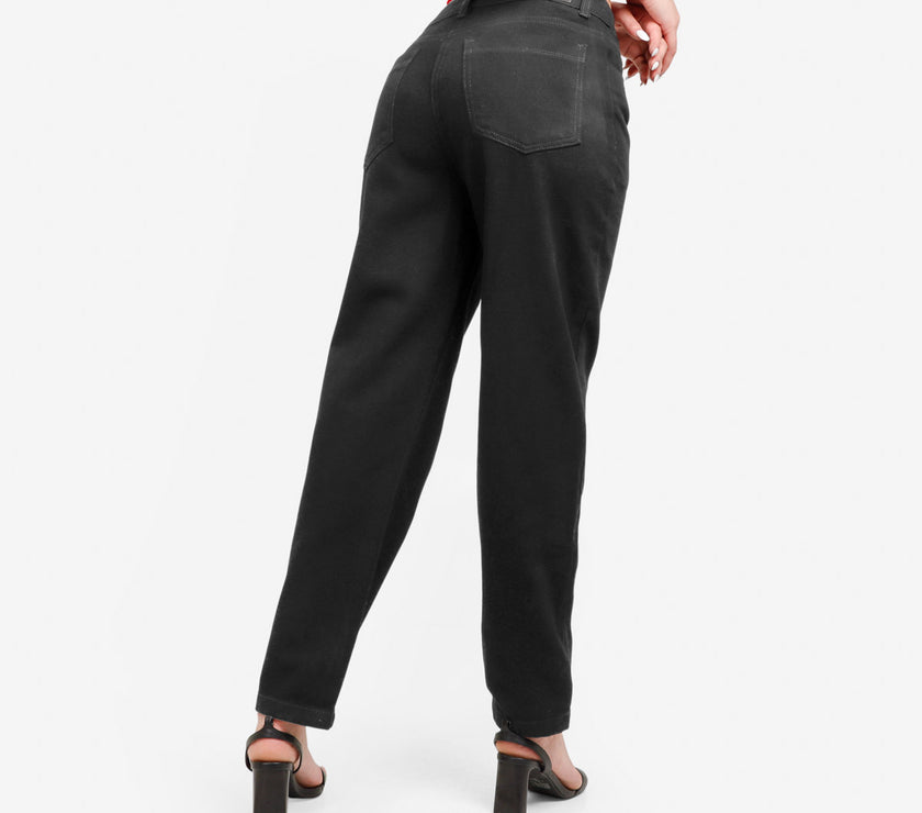 Jean Axspen Mom Fit Ax-2703 Negro