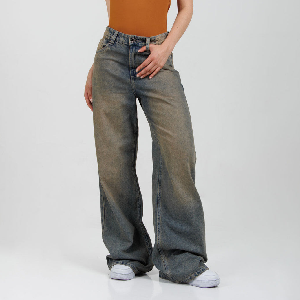 Jean Wide Leg Basico ax-3046 Rigido