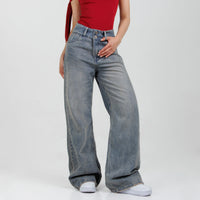 Jean Wide Leg Ax-3045  Rigido