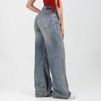 Jean Wide Leg Ax-3045  Rigido