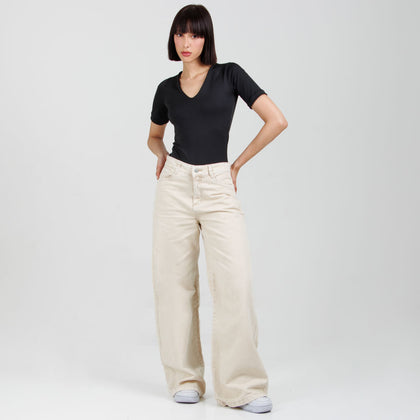 Jean Wide Leg  Ax-2973 Rigido