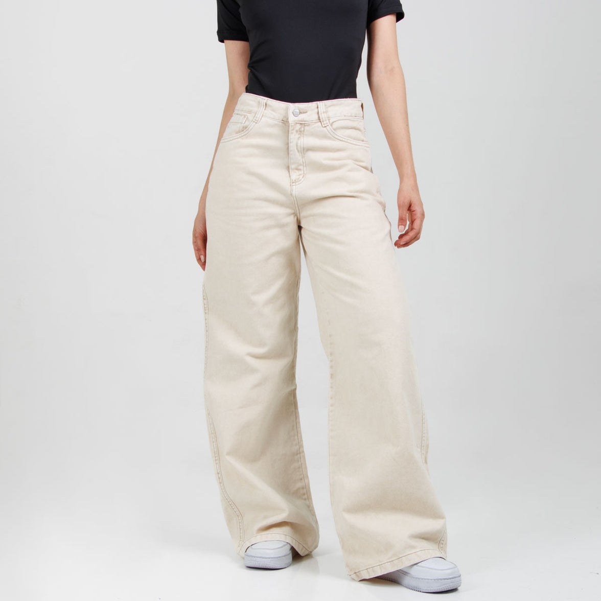 Jean Wide Leg  Ax-2973 Rigido
