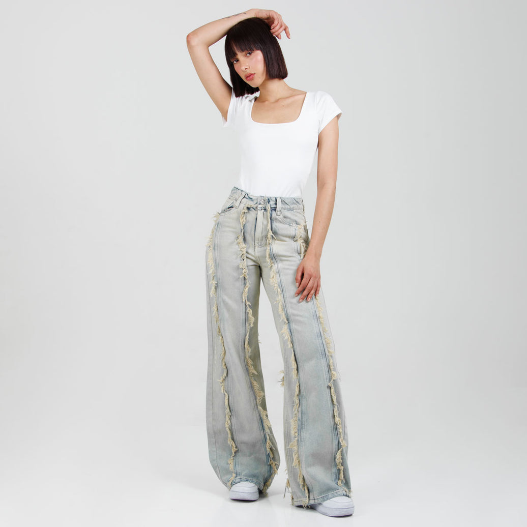Jean Axspen Wide Leg  Ax-3041 HORMA REDUCIDA