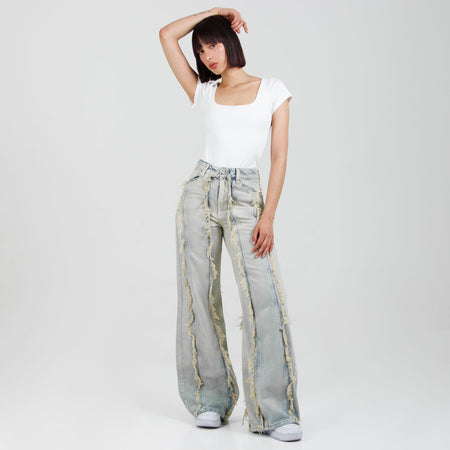 Jean Axspen Wide Leg  Ax-3041 HORMA REDUCIDA