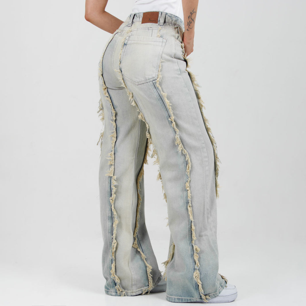 Jean Axspen Wide Leg  Ax-3041 HORMA REDUCIDA