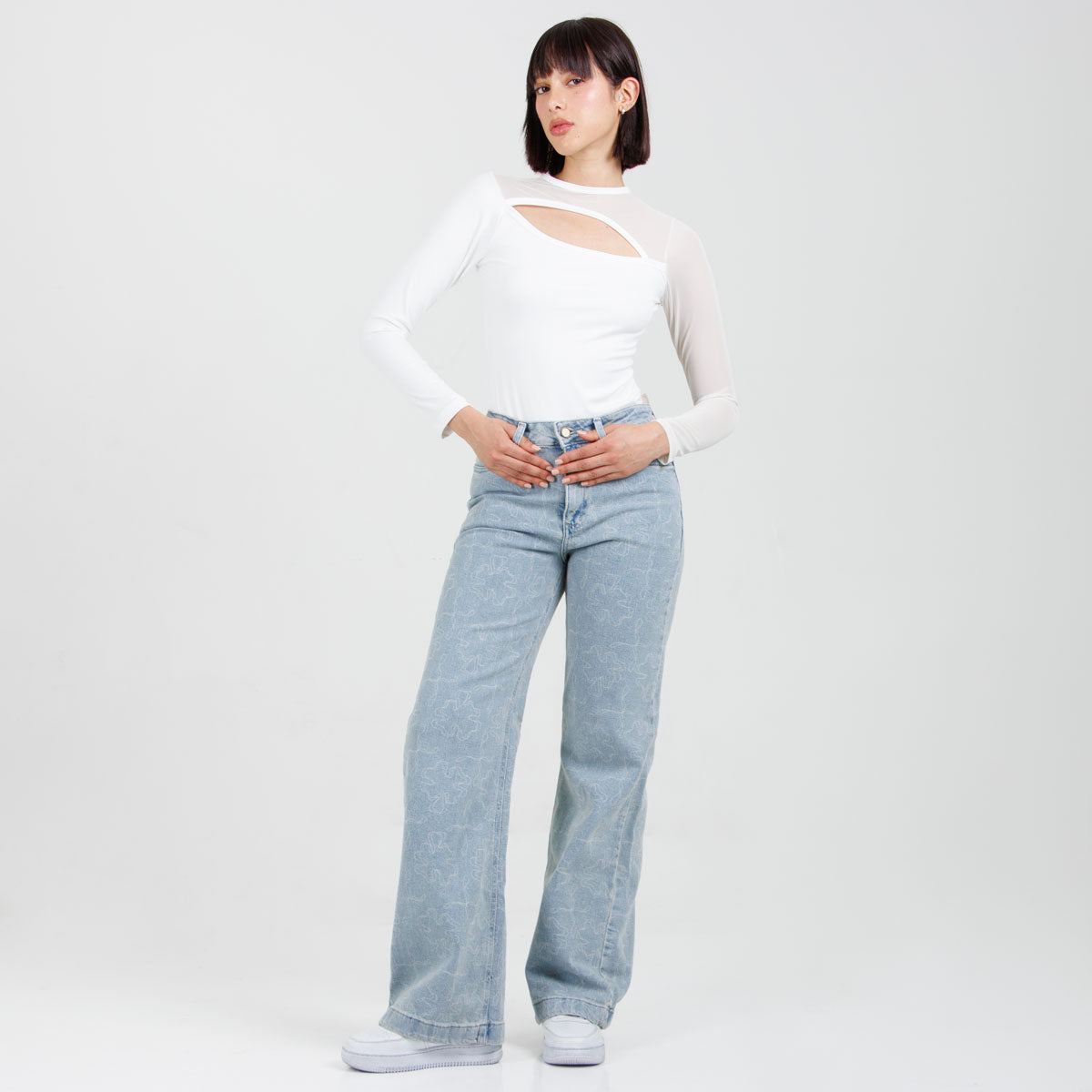 Jean Axspen Wide Leg  Ax-3056