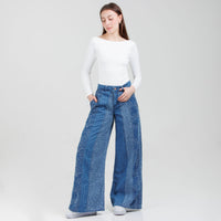 Jean Axspen Wide Leg Ax-3055 Rigido