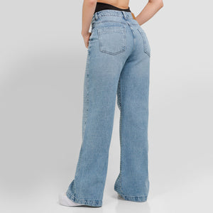 Jean Axspen Wide Leg Brillos AX-2713