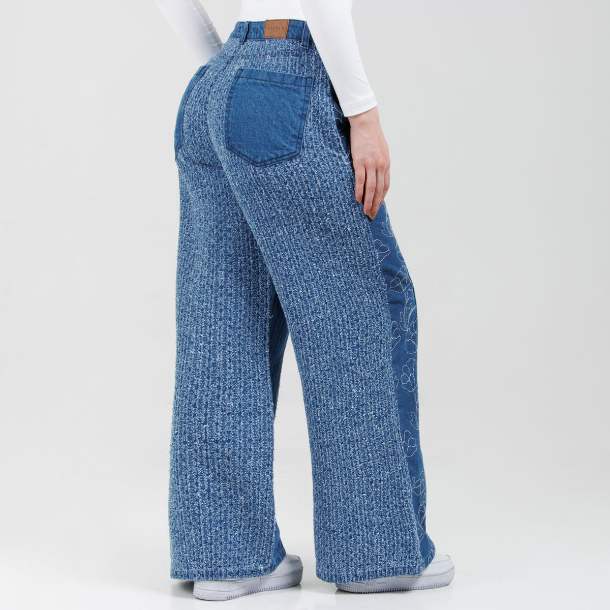 Jean Axspen Wide Leg Ax-3055 Rigido