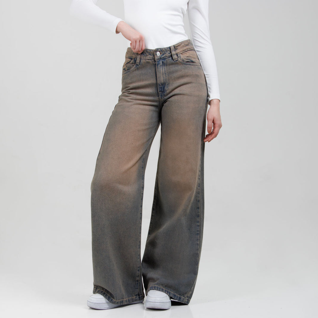 Jean Wide Leg Ax-3058 Rigido