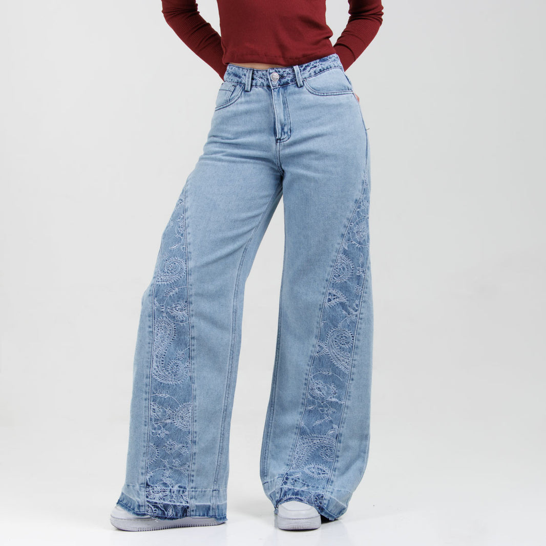 Jean Wide Leg Ax-3069 Rigido