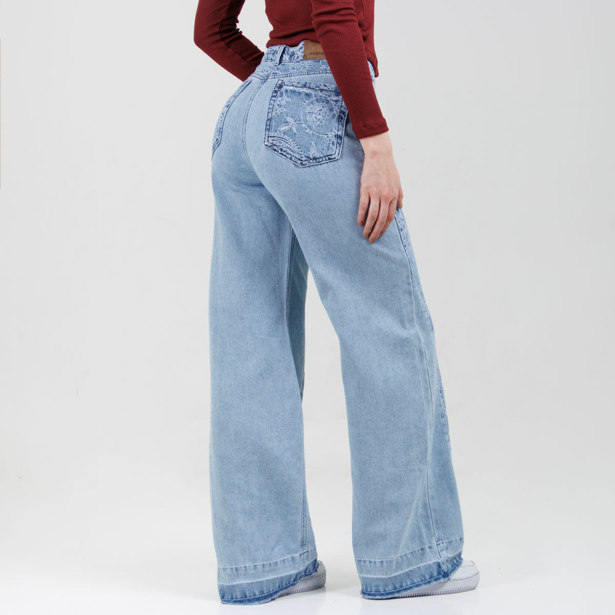 Jean Wide Leg Ax-3069 Rigido