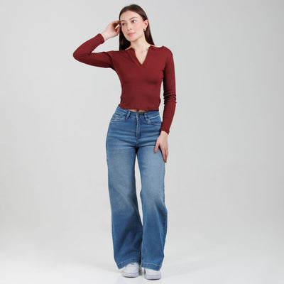 Jean wide leg Ax-3078 Licrado