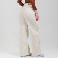Jean Wide Leg Marfil Ax-3070 Rigido