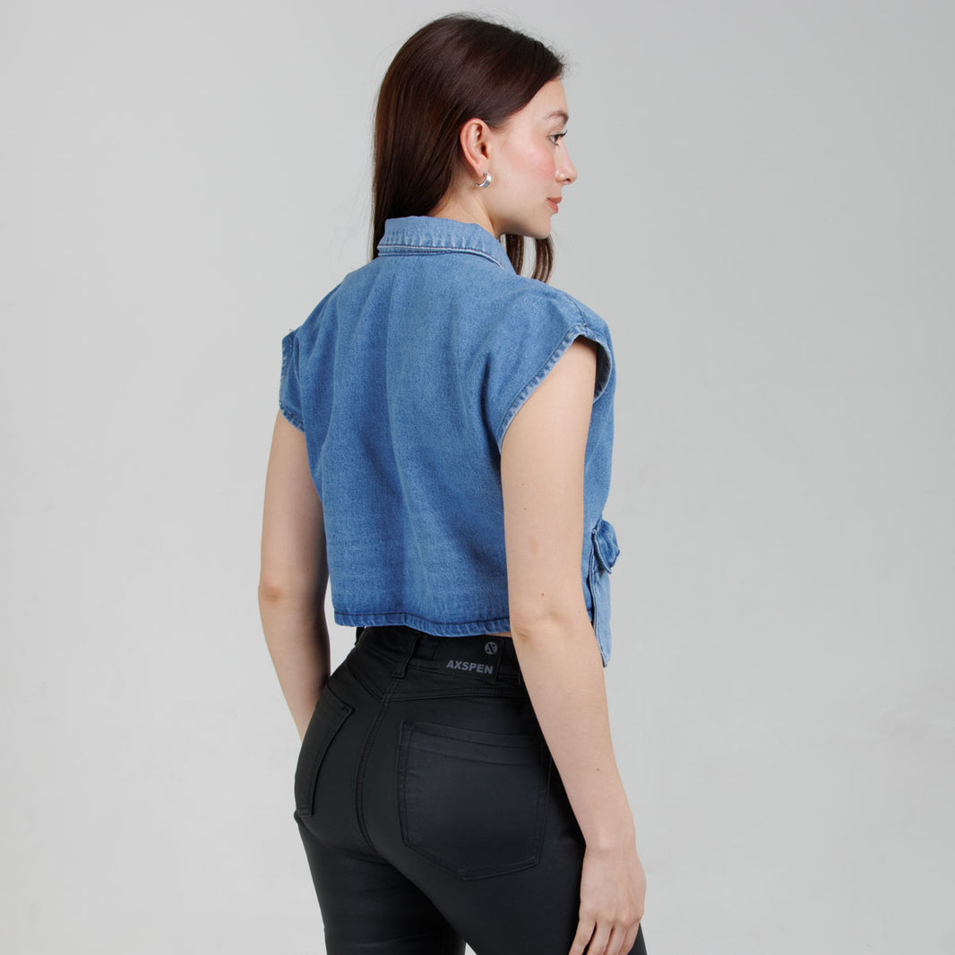 Chaleco Denim B1865