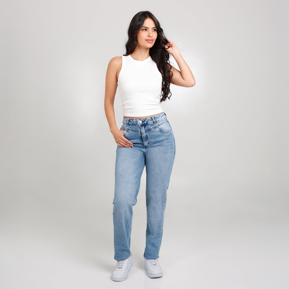 Jean Axspen Mom fit ax-2680