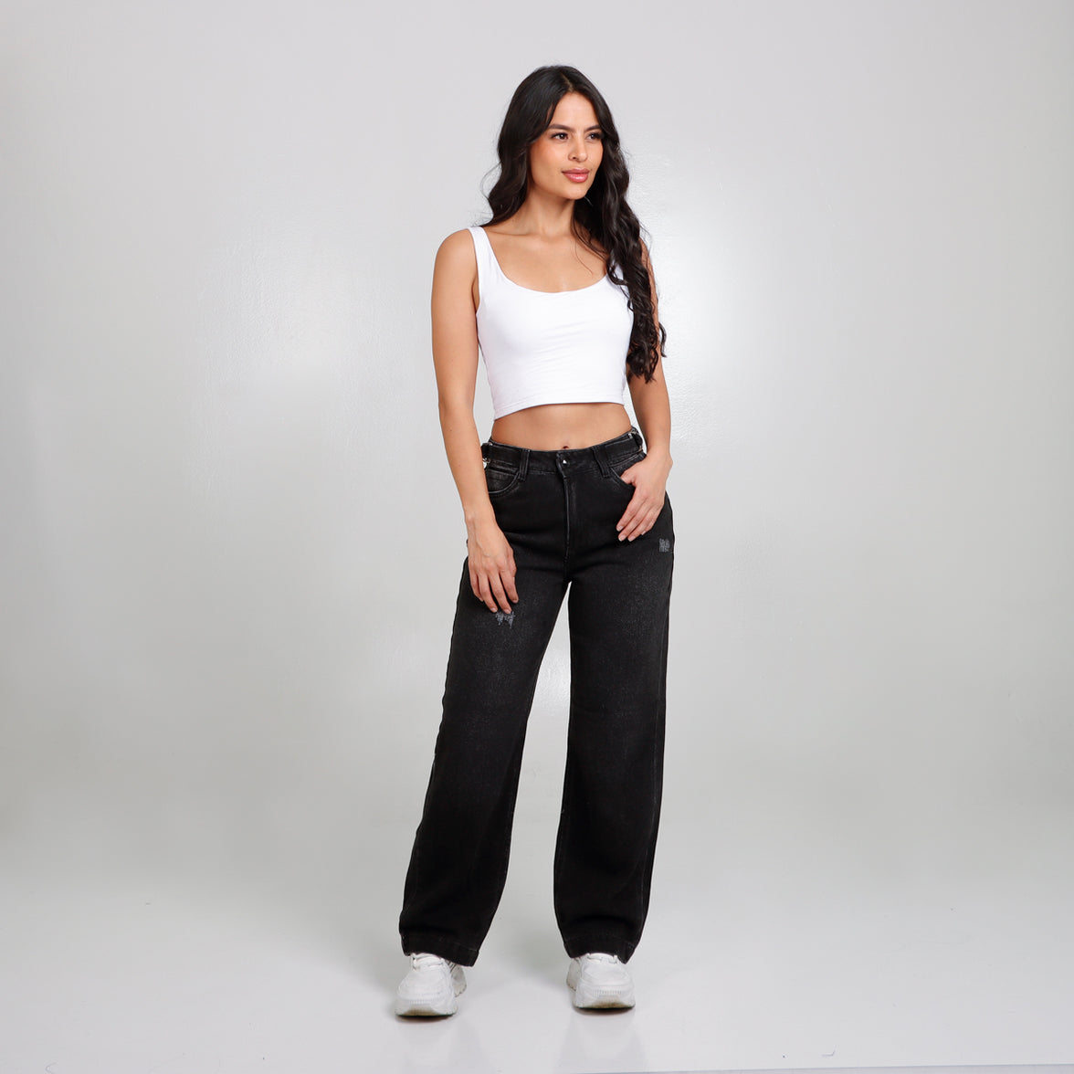 Jean Axspen Mom Fit Ax-2760 Gris