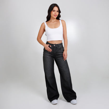 Jean Axspen Wide Leg Ax-2710 Gris