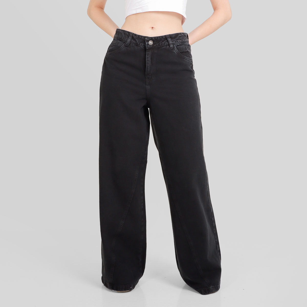 Jean Axspen Palazzo Ax-2810 Gris Oscuro