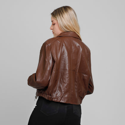 Cazadora Efecto Píel CH208