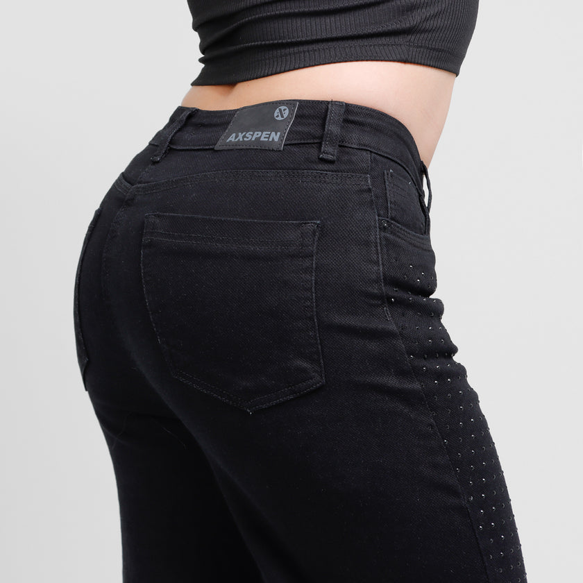 Jean Axspen Wide Leg Ax-2886 Negro