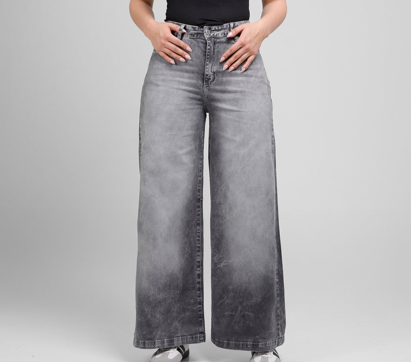 Jean Wide leg Axspen Ax-2830 Gris