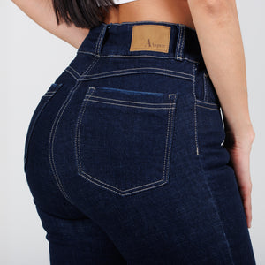 Jean Axspen Flare Ax-2847 Azul Oscuro
