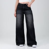 Jean Axspen Super Wide Leg ax-2758 Gris Oscuro