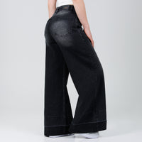 Jean Axspen Super Wide Leg ax-2758 Gris Oscuro