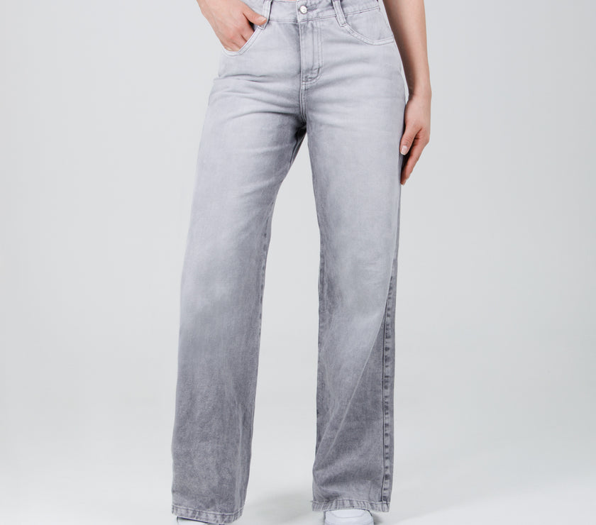 Jean Axspen Wide Leg Ax-2771 Gris